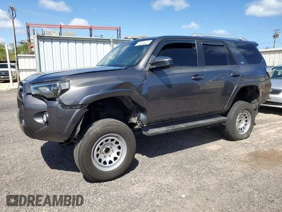 2016 Toyota 4Runner SR5 with VIN JTEZU5JRXG5129779, listed as a Copart auction lot 58263425 with 76,966 mi miles and Clean title. Bid and sale history available at DreamBid. Image 1.