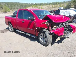 2008 Nissan Titan SE with VIN 1N6BA06A58N352220, listed as a IAAI auction lot 41857113 with Not Provided miles. Bid and sale history available at carsss.com. Image 1.