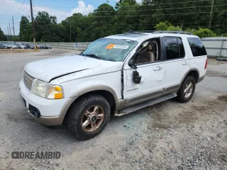 2002 Ford Explorer Eddie Bauer с VIN 1FMDU74W22ZC99899, выставлен на аукционе Copart как лот 63443445 с пробегом Не указан миль и Списание • Salvage title. История ставок и продаж доступна на DreamBid. Изображение 1.