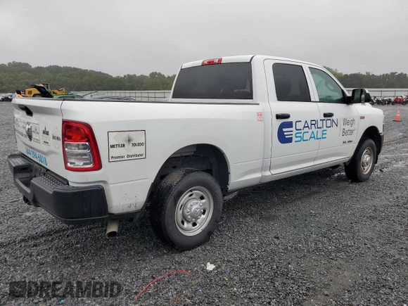 2022 Ram 2500 Tradesman z VIN 3C6UR4CJ2NG200455, wystawiony jako Copart lot #71545564 z przebiegiem 33 839 mil mil oraz Szkoda całkowita • Salvage title. Historia ofert i sprzedaży dostępna na DreamBid. Obrazek 3.