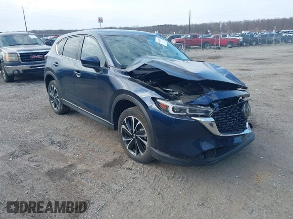 2022 Mazda CX-5 2.5 S Premium Package with VIN JM3KFBDM4N1528813, listed as a IAAI auction lot 41695842 with 29,994 mi miles. Bid and sale history available at carsss.com. Image 1.