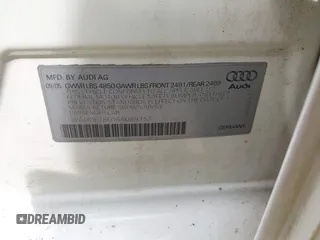 2006 Audi A4 2.0T z VIN WAUDF78E06A089352, wystawiony jako IAAI lot #42126515 z przebiegiem 142 389 mil mil oraz . Historia ofert i sprzedaży dostępna na DreamBid. Obrazek 9.