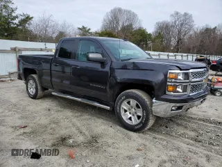 2015 Chevrolet Silverado 1500 LT with VIN 1GCRCREH6FZ168408, listed as a Copart auction lot 46620885 with 54,777 mi miles and Salvage Title. Bid and sale history available at carsss.com. Image 4.