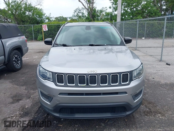 2018 Jeep Compass Sport с VIN 3C4NJCAB9JT318935, выставлен на аукционе IAAI как лот 42661262 с пробегом 257 841 миль миль и . История ставок и продаж доступна на DreamBid. Изображение 6.