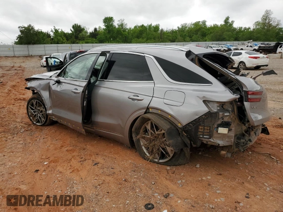 2023 Genesis GV70 2.5T with VIN KMUMADTB9PU091448, listed as a Copart auction lot 54737855 with Not provided miles and Salvage title. Bid and sale history available at DreamBid. Image 2.