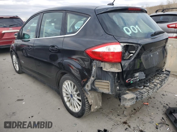 2015 Ford C-Max SEL with VIN 1FADP5CU6FL109309, listed as a Copart auction lot 43645495 with 142,313 mi miles and Salvage Title. Bid and sale history available at DreamBid. Image 2.