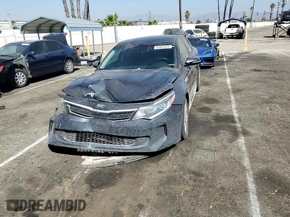2018 Kia Optima Hybrid Premium with VIN KNAGT4LE3J5024959, listed as a Copart auction lot 69483524 with 116,368 mi miles and Salvage Title. Bid and sale history available at carsss.com. Image 11.