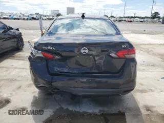 2021 Nissan Versa SV with VIN 3N1CN8EV5ML835444, listed as a Copart auction lot 52439955 with 104,773 mi miles and Salvage Title. Bid and sale history available at DreamBid. Image 6.