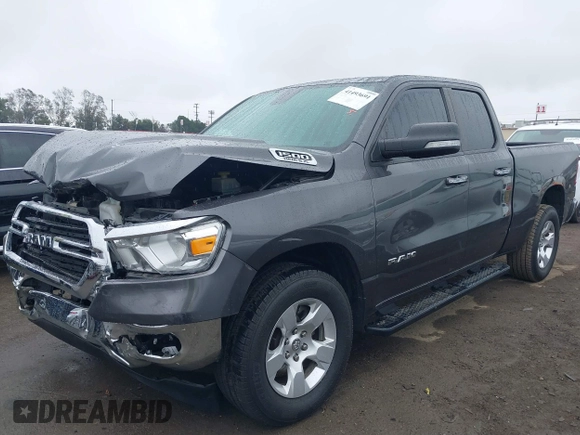 2020 Ram 1500 Big Horn with VIN 1C6SRFBT2LN372298, listed as a IAAI auction lot 41493691 with 73,172 mi miles. Bid and sale history available at carsss.com. Image 17.