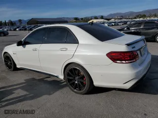 2014 Mercedes-Benz E-Class E 63 AMG S-Model with VIN WDDHF7GB5EB049519, listed as a Copart auction lot 50023885 with 64,408 mi miles and Salvage Title. Bid and sale history available at carsss.com. Image 2.