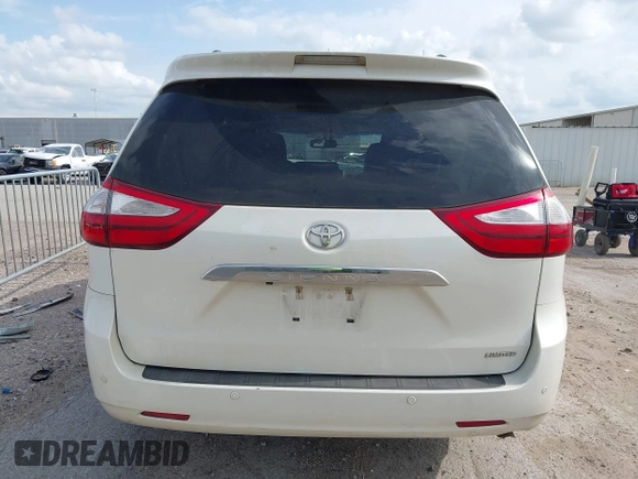 2017 Toyota Sienna XLE Auto Access Seat with VIN 5TDYZ3DC4HS776316, listed as a IAAI auction lot 42096706 with Not provided miles and . Bid and sale history available at DreamBid. Image 16.