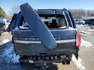 2024 Ford Expedition Max Platinum с VIN 1FMJK1M88REA39306, выставлен на аукционе Copart как лот 46135145 с пробегом 5 357 миль миль и Списание • Salvage title. История ставок и продаж доступна на DreamBid. Изображение 6.