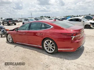 2020 Lexus LS with VIN JTHEYLFF1L5008514, listed as a Copart auction lot 65284415 with 40,723 mi miles and Salvage title. Bid and sale history available at DreamBid. Image 2.