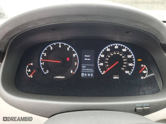 2011 Hyundai Azera Limited with VIN KMHFC4DF8BA559442, listed as a Copart auction lot 47655815 with 134,782 mi miles and Salvage Title. Bid and sale history available at carsss.com. Image 9.