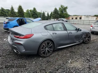2022 BMW 8 Series 840i with VIN WBAGV4C05NCH54150, listed as a Copart auction lot 62773975 with 26,895 mi miles and Salvage title. Bid and sale history available at DreamBid. Image 3.