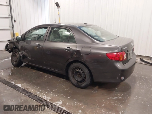 2009 Toyota Corolla with VIN JTDBL40E39J047131, listed as a IAAI auction lot 41669601 with 93,041 mi miles. Bid and sale history available at carsss.com. Image 3.