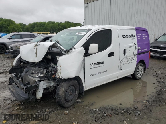 2020 Nissan NV200 SV with VIN 3N6CM0KN4LK708420, listed as a Copart auction lot 58688575 with 102,255 mi miles and Salvage title. Bid and sale history available at DreamBid. Image 1.
