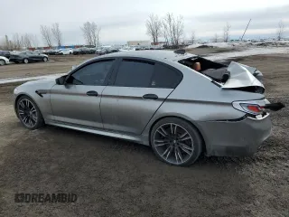 2020 BMW M5 z VIN WBSJF0C09LCE72758, wystawiony jako Copart lot #51132475 z przebiegiem Nie podano mil oraz Szkoda całkowita • Salvage title. Historia ofert i sprzedaży dostępna na DreamBid. Obrazek 2.