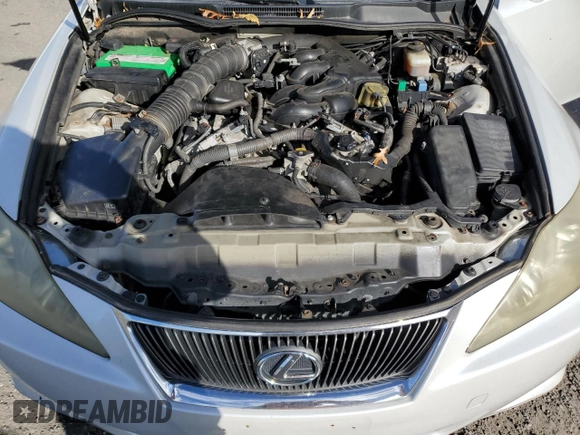 2006 Lexus IS 250 with VIN JTHCK262262004364, listed as a Copart auction lot 80584384 with 219,592 mi miles and Clean Title. Bid and sale history available at DreamBid. Image 11.