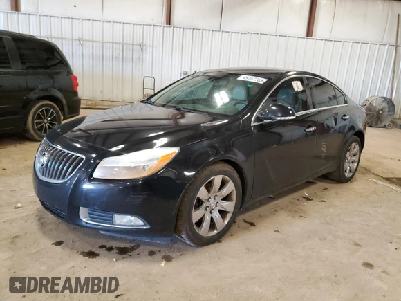 2012 Buick Regal Turbo Premium 1 with VIN 2G4GS5EV5C9204261, listed as a Copart auction lot 49167705 with 131,794 mi miles and Clean Title. Bid and sale history available at carsss.com. Image 1.