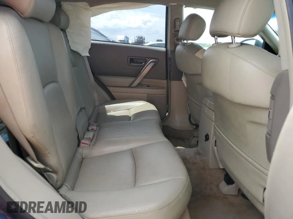 2005 Infiniti FX with VIN JNRAS08W85X207662, listed as a Copart auction lot 59736235 with 231,061 mi miles and Clean title. Bid and sale history available at DreamBid. Image 11.