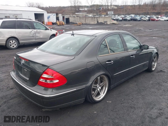 2003 Mercedes-Benz E 500 with VIN WDBUF70J73A189907, listed as a IAAI auction lot 41824651 with 126,466 mi miles and . Bid and sale history available at DreamBid. Image 4.