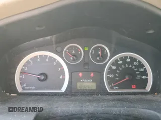 2006 Hyundai Santa Fe GLS with VIN KM8SC73D56U098592, listed as a Copart auction lot 53547375 with 189,269 mi miles and Salvage Title. Bid and sale history available at carsss.com. Image 9.