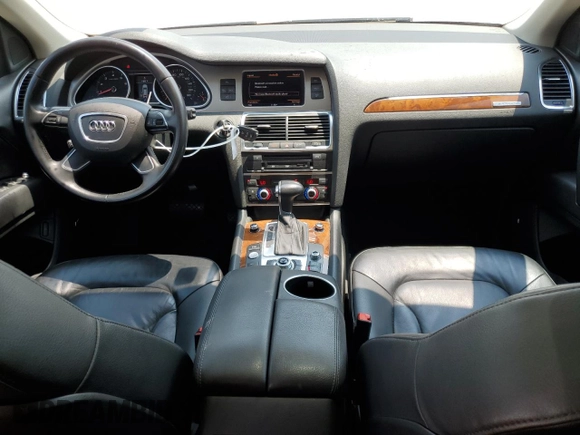 2015 Audi Q7 Premium Plus with VIN WA1LGAFE8FD006318, listed as a Copart auction lot 59210825 with 91,891 mi miles and Salvage title. Bid and sale history available at DreamBid. Image 8.