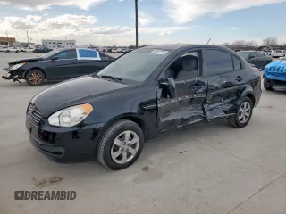 2008 Hyundai Accent GLS with VIN KMHCN46C38U267446, listed as a Copart auction lot 48817745 with 131,296 mi miles and Salvage Title. Bid and sale history available at carsss.com. Image 1.