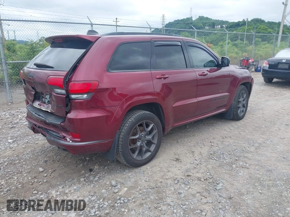 2020 Jeep Grand Cherokee Limited with VIN 1C4RJFBG9LC422420, listed as a IAAI auction lot 42493083 with 60,491 mi miles and . Bid and sale history available at DreamBid. Image 4.