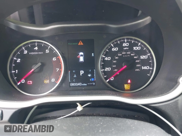 2019 Mitsubishi Eclipse Cross ES z VIN JA4AS3AA5KZ037531, wystawiony jako IAAI lot #39976804 z przebiegiem 80 040 mil mil oraz . Historia ofert i sprzedaży dostępna na DreamBid. Obrazek 7.