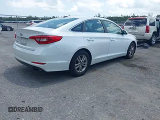 2017 Hyundai Sonata 2.4L with VIN 5NPE24AF2HH544508, listed as a IAAI auction lot 41962118 with 35,606 mi miles and . Bid and sale history available at carsss.com. Image 4.