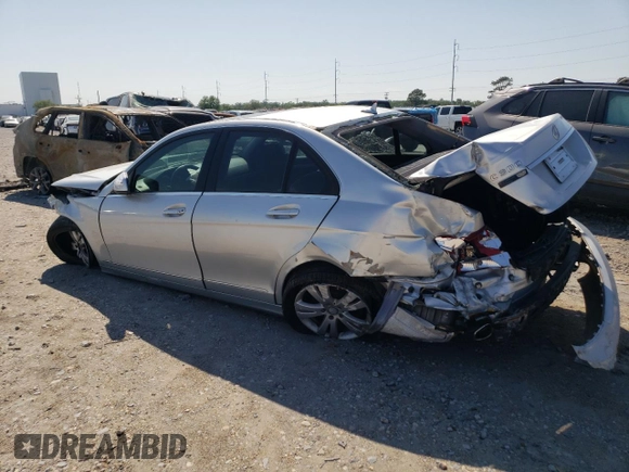 2008 Mercedes-Benz C 300 Sport with VIN WDDGF54X78R037884, listed as a Copart auction lot 52016025 with Not provided miles and Salvage title. Bid and sale history available at DreamBid. Image 2.