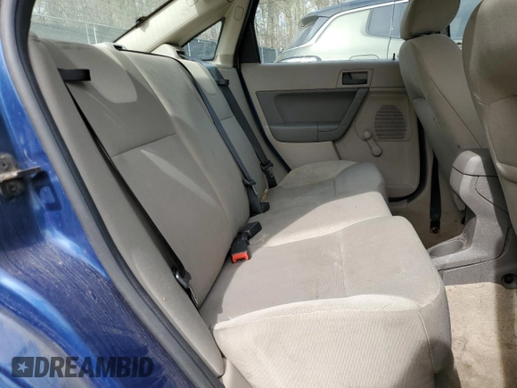 2008 Ford Focus S with VIN 1FAHP34N48W223081, listed as a Copart auction lot 51976795 with 154,939 mi miles and Salvage Title. Bid and sale history available at carsss.com. Image 10.