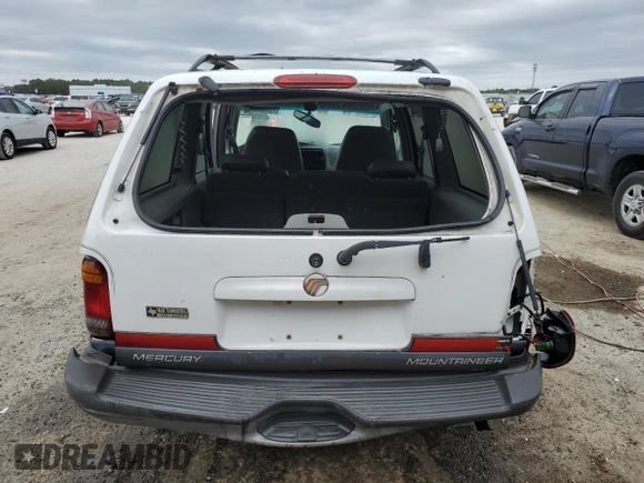 2000 Mercury Mountaineer with VIN 4M2ZU66P5YUJ09197, listed as a Copart auction lot 75933804 with 202,600 mi miles and Non repairable. Bid and sale history available at DreamBid. Image 6.