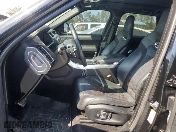 2019 Land Rover Range Rover Sport SVR with VIN SALWZ2SEXKA853080, listed as a Copart auction lot 74125794 with 52,855 mi miles and Salvage Title. Bid and sale history available at DreamBid. Image 7.