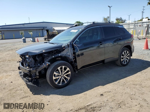 2024 Toyota Corolla Cross XLE with VIN 7MUDAAAG0RV101992, listed as a Copart auction lot 52208345 with 2,625 mi miles and Salvage title. Bid and sale history available at DreamBid. Image 1.