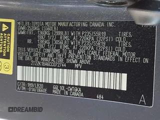 2012 Lexus RX with VIN 2T2ZK1BA6CC072744, listed as a IAAI auction lot 42001534 with 179,862 mi miles and . Bid and sale history available at carsss.com. Image 9.