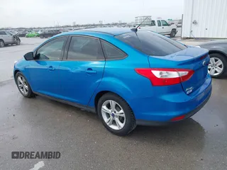 2014 Ford Focus SE with VIN 1FADP3F29EL374822, listed as a IAAI auction lot 41822631 with 221,719 mi miles. Bid and sale history available at carsss.com. Image 3.