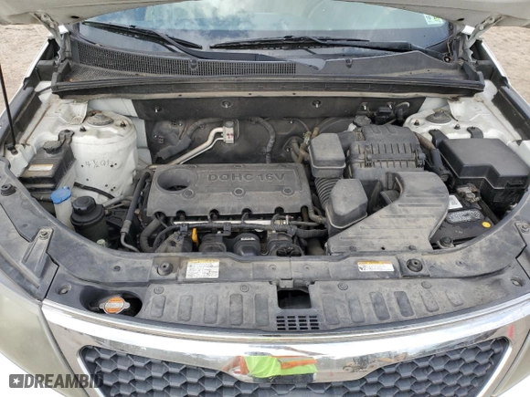 2011 Kia Sorento LX with VIN 5XYKT3A10BG007424, listed as a Copart auction lot 76543113 with 100,548 mi miles and Salvage Title. Bid and sale history available at carsss.com. Image 13.