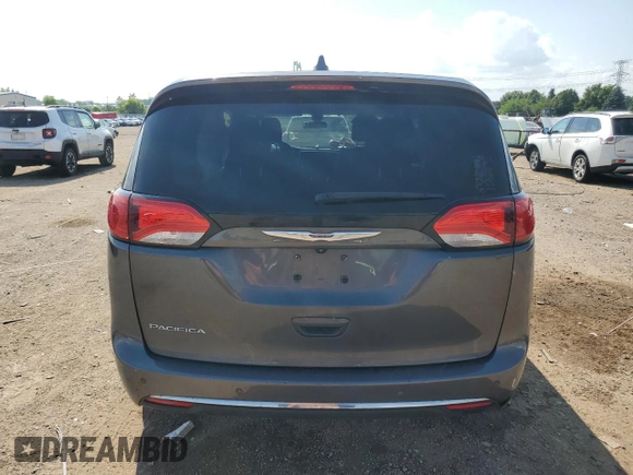 2018 Chrysler Pacifica Touring Plus with VIN 2C4RC1FG8JR365588, listed as a Copart auction lot 61787625 with 98,316 mi miles and Salvage title. Bid and sale history available at DreamBid. Image 6.
