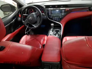 2019 Toyota Camry XSE with VIN 4T1B61HK6KU782041, listed as a Copart auction lot 47575385 with 103,098 mi miles and Salvage Title. Bid and sale history available at carsss.com. Image 8.