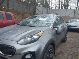 2020 Kia Sportage LX with VIN KNDPMCAC6L7630193, listed as a IAAI auction lot 42073485 with 48,743 mi miles. Bid and sale history available at carsss.com. Image 6.