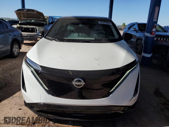 2024 Nissan ARIYA Engage z VIN JN1AF0BA4RM434228, wystawiony jako Copart lot #58381025 z przebiegiem 6 930 mil mil oraz Szkoda całkowita • Salvage title. Historia ofert i sprzedaży dostępna na DreamBid. Obrazek 5.