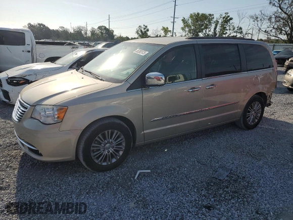 2015 Chrysler Town & Country Touring L with VIN 2C4RC1CGXFR522078, listed as a Copart auction lot 55393175 with 74,357 mi miles and Salvage Title. Bid and sale history available at DreamBid. Image 1.