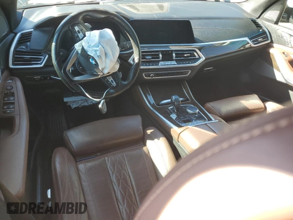 2019 BMW X5 xDrive40i with VIN 5UXCR6C51KLL33952, listed as a Copart auction lot 44620695 with 0 mi miles and Salvage Title. Bid and sale history available at carsss.com. Image 8.