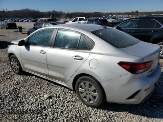 2023 Kia Rio LX with VIN 3KPA24AD3PE613044, listed as a Copart auction lot 46175935 with 49,379 mi miles and Salvage Title. Bid and sale history available at DreamBid. Image 2.