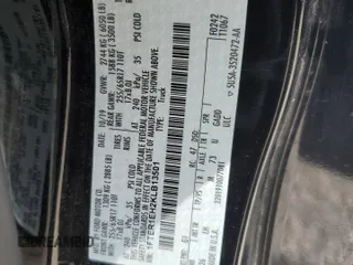 2019 Ford Ranger XL with VIN 1FTER1EH2KLB13501, listed as a Copart auction lot 54915535 with 80,395 mi miles and Salvage title. Bid and sale history available at DreamBid. Image 12.