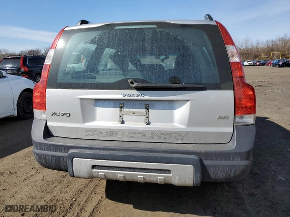 2007 Volvo XC70 with VIN YV4SZ592771259800, listed as a Copart auction lot 48596075 with NaN miles and Salvage Title. Bid and sale history available at carsss.com. Image 6.