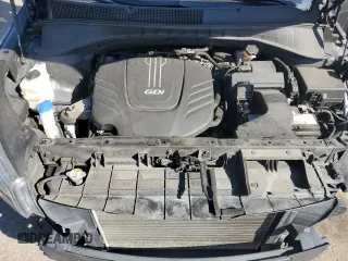 2016 Kia Sorento EX with VIN 5XYPH4A53GG049450, listed as a Copart auction lot 46242225 with 104,491 mi miles and Salvage Title. Bid and sale history available at DreamBid. Image 13.